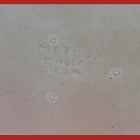 Metlox Cookie Jar MAC'S BARN VINTAGE Poppytrail VERY RARE Hard to Find ROOSTER - Picture 13 of 16